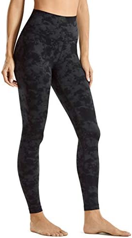 CRZ YOGA Women's Naked Feeling Buttery Soft Yoga Pants - 28'' High Waisted Full Length Sports Workout Leggings