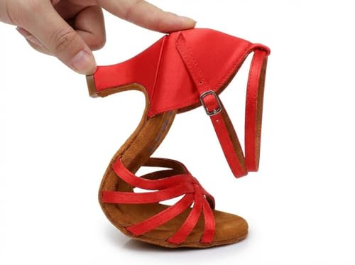 Image of MSMAX Women's Practice Ballroom Dancing Shoes Indoor Performance Latin Dance Shoes for Woman