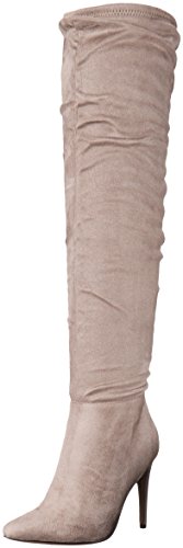Chinese Laundry Women s Stunning Boot, Grey Suede, 7.5 M US