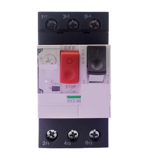 Disyuntor de motor magnetotérmico TeSys GV2-ME03C de 0,25 a 0,4 A para protección de circuitos