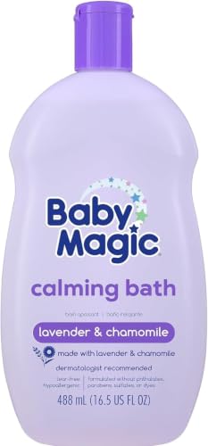 Baby Magic Calming Baby Bath, 16.5 Fl Oz (Pack of 5)