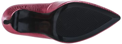 Image of Karl Lagerfeld Women's Royale Snake Textured Dress Pump