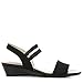 LifeStride Womens Yolo Sandal Black 6.5 M