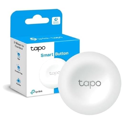 Interrupteur connecté Tapo S200B, actions intelligentes, contrôle des appareils intelligents avec bouton, alarme en un clic, compatible avec Alexa et Google Home, Tapo Hub requis, noir