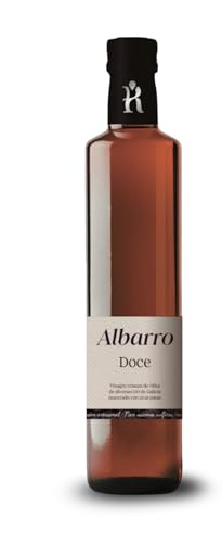 Vinagre de Autor. Vinagre Doce de Uvas Pasas. Vinagre Crianza con Uvas Pasas. Vinagre artesanal de vino Ribeiro y macerado con Uvas Pasas en botella de 250ml. Vinagres Gourmet.