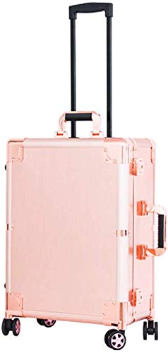 BYCDD Trolley Kosmetikkoffer Schminkkoffer, Aluminium Schminkaufbewahrung Multikoffer Etagenkoffer Taschen Reise… – Bild 6