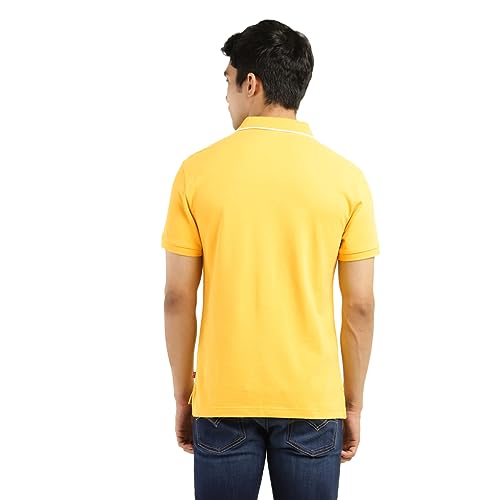 Image of Levi's Men's Regular Fit Solid Polo T-Shirt