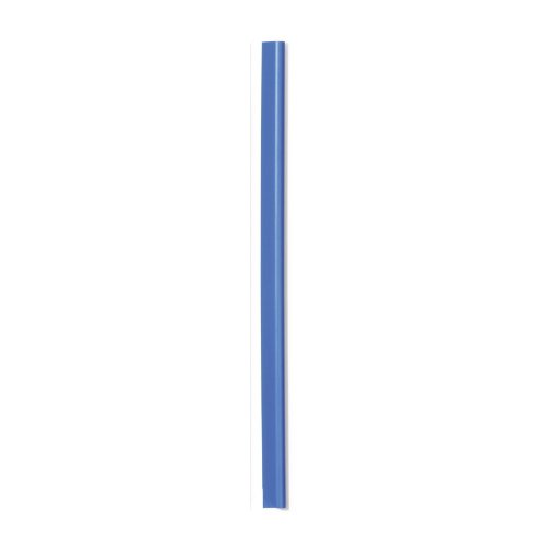 Durable Klemmschiene A4, für circa 60 Blatt, Packung à 100 Stück, blau, 290106