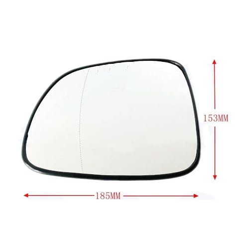Rétroviseur chauffant grand angle glace gauche pour Captiva - 4