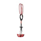 TRANGO Flex Cam w/Flexible Shaft & Extendable Sling (6-Red, 12kN, 34-55mm) | Rock Climbing Passive Anchor...