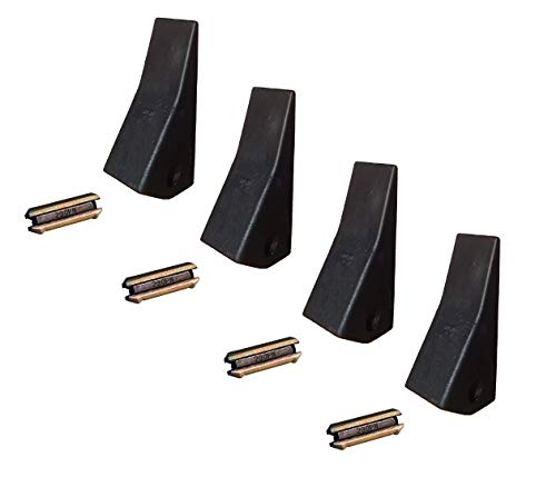 Backhoe/Skid Bucket Teeth with Pins - 23, 230, 230SP, D51750, TF23D (4)