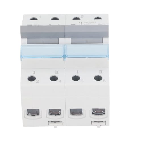 Commutateur de transfert manuel double alimentation pour éviter les courts-circuits 230V