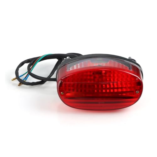 Feu arrière rouge moto indicateur d'arrêt Yamaha Drag Star 400 DS40