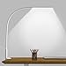 Produktbild LMIX SchreibtischLampe Schwanenhals,10W Architektenlampe einstellbare Farbtemperaturen und dimmbar Augenschutz Flexarm Tischlampe (Weiß)