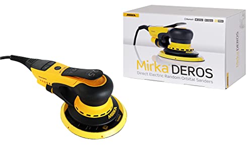 Mirka DEROS 625CV / Exzenter-Schleifer Schleifmaschine mit Zentral-Absaugung und Klett / für Ø 150mm Schleifpapier / 2,5mm Hub / MID6252022 – Bild 5