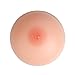 Produktbild Tex-Eorey Wiederverwendbare Silikonbrustform - 100% Nicht allergische gefälschte Silikonbrust für Mastektomie Crossdresser Transgender Cosplay Brustprothese,Type 1,L~400g/C Cup