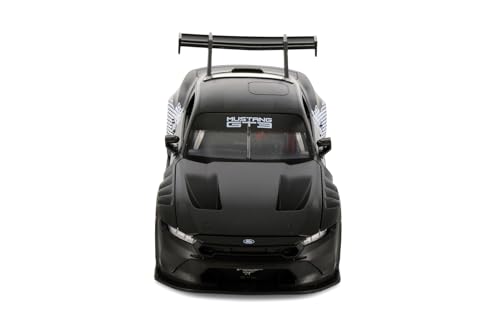 Ford Mustang GT3 modelo 1:24 diecast negro miniatura 5