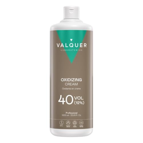 VALQUER Agua Oxigenada en Crema Estabilizada 40 Volúmenes 12% | 1 L