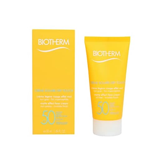 Biotherm Sun Crème Solaire Visage Dry Touch SPF50 Protector Solar - 50 ml