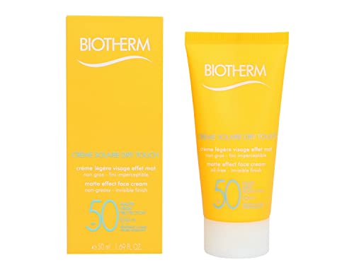 Biotherm Sun Crème Solaire Visage Dry Touch Spf Protector Solar, Blanco, Fresh, 50 Mililitro