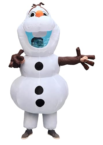Inflatable Olaf Costume Adult Size for Halloween3