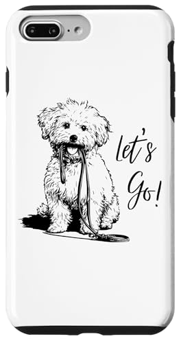 �r�V�����t���[�[�uLet's Go!�v�f�U�C�� ? �n�b�s�[�h�b�O�f�U�C�� �X�}�z�P�[�X iPhone 7 Plus/8 Plus �p
