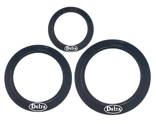 DELTA Gas Stove Replacement Parts | Non Stick Enamel Coated Mild Steel O Ring for (Small 70 MM + Big 80 MM + Large 92 MM) Suitable for PRESTIGE SUNFLAME LIFELONG SUNSHINE Manual Ignition Gas Stove (B0CDMGDBXJ) Amazon Price History, Amazon Price Tracker