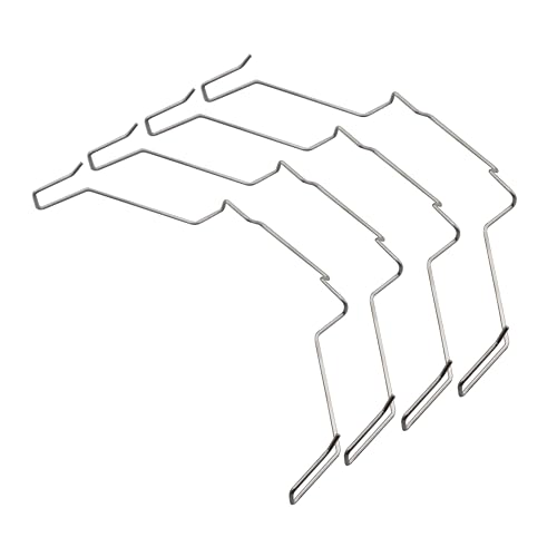 4PCS Computer Motherboard CPU Cooler Fan Retaining Clip 12CM External Buckle Hook Type Cooling Accessories Circlip Wire Hook Fastener Replacement Part image 5