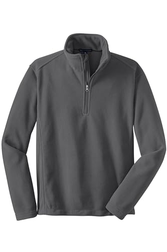 引越割CLUBHAUS Fleece 1/4 Pullover Gray Port & Co Core Fleece 1/4-Zip Pullover Sweatshirt | Product