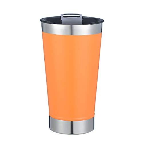 Turugi Copo isolado a vácuo de parede dupla de aço inoxidável 482 g com abridor de cerveja, caneca t
