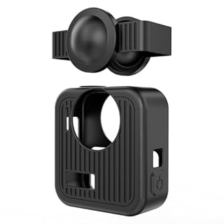 Housse de protection en silicone pour Go Pro Max2 avec fonctions anti-chute et matériau léger pour les aventures en plein air