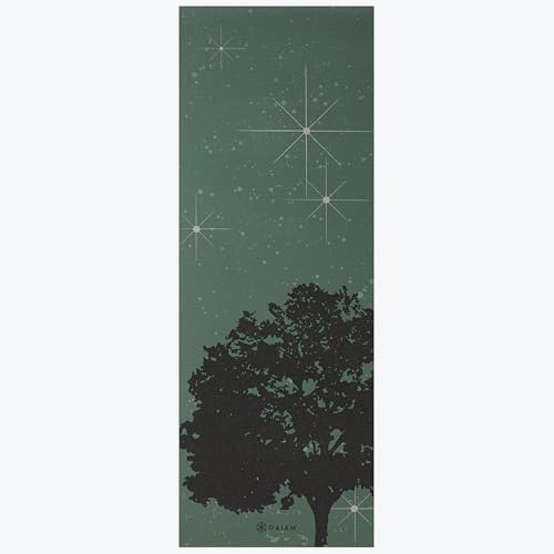 Image of Gaiam Print Yoga Mat, Non Slip Exercise & Fitness Mat for All Types of Yoga, Pilates & Floor Exercises