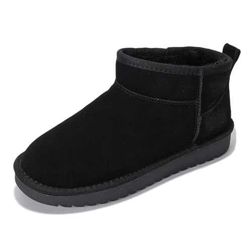 Project Cloud Genuine Leather Ankle Boots