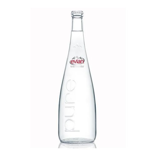 Evian (Evian) bottle of mineral water 750ml bottle X12 - Image 2