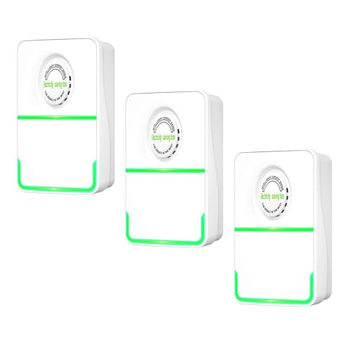 lyrlody Electricity Saving Device, Smart Power Saver Plug with Voltage Stabilizer Protector for...
