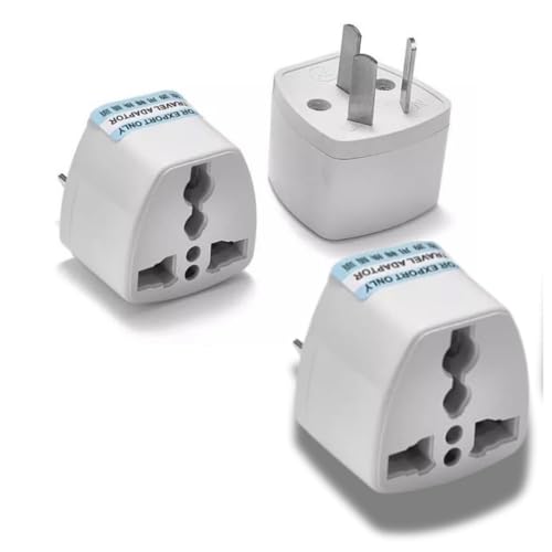 Nirvair India to Australia Plug Converter | International Power Socket for China, New Zealand, Argentina, Fiji Universal Socket | Australian Adapter for Phones, Laptops, Chargers (3)