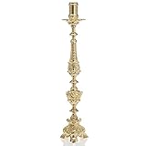  Holyart Chandelier sur Pied Style Baroque Laiton doré 70 cm