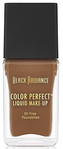 Black Radiance Color Perfect Liquid Full Coverage Foundation Makeup, Caramel, 1 Fluid Ounce - Image 3