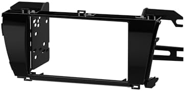Metra Electronics 95-8245CHG Double DIN Dash Kit Fits 2014-2016 Toyota Corolla - Charcoal High Gloss image 5