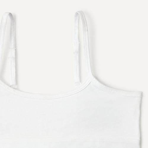 Image of Amazon Essentials Girls' Cotton Jersey Training Bralettes, Pack of 2