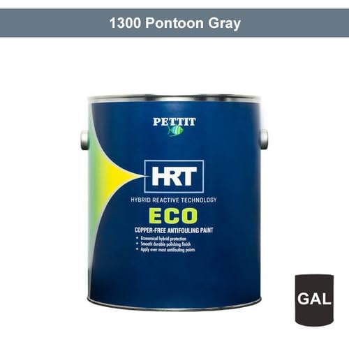 Part Synergy Replacement for PET-1300G Eco HRT Pontoon Grey 1 Gallon - Eco-Friendly Marine Paint