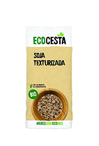 Ecocesta - Soja Texturizada Fina Ecológica - 250 g - Sin Azúcar Añadido - Apto para Veganos - Alto Contenido en Proteínas y Fibra - Ideal para Repostería y Panadería
