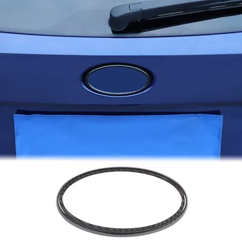 Image of Aunginsy Rear Tailgate Emblem Cover Trim Compatible with Subaru Crosstrek GU 2024 2025 Car Trunk Emblem Badge Logo Cover Center Logo Decorative Circle Ring Protection Cover ABS Exterior Accessories
