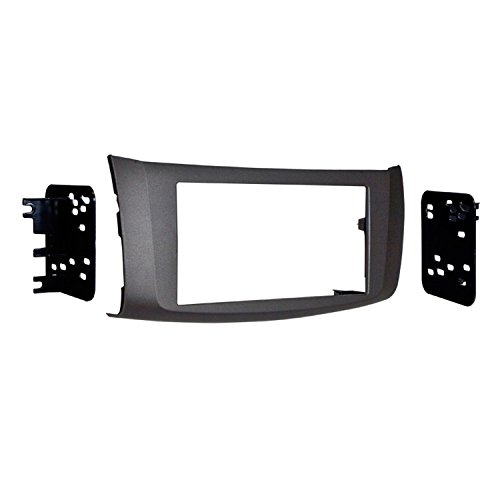 Metra Electronics 95-7618G Custom Fit Mounting Kit Double DIN Radio Provision Incl.: Radio Trim Panel/Radio Brackets/Clips Custom Fit Mounting Kit