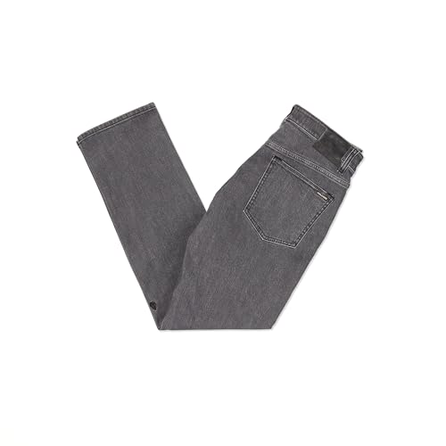 Image of Volcom Men's Solver Stretch Denim Jeans-Modern Fit Pant