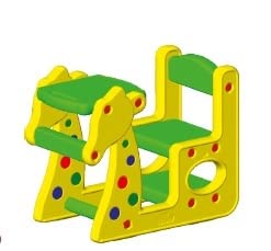 LITTLE FINGERS Single Seater Kids Desk and Chair Set
