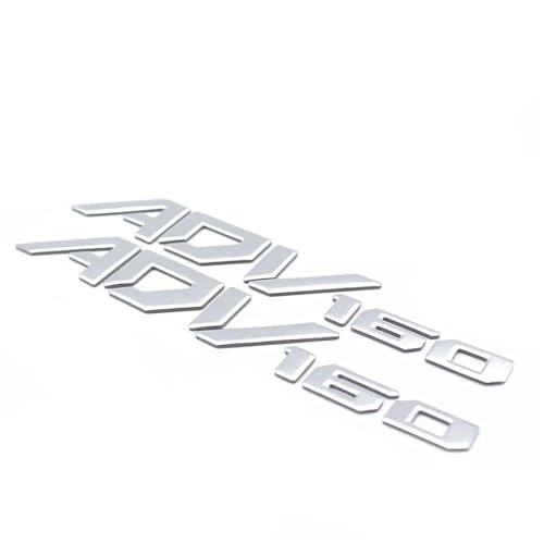 Autocollants de moto emblème 3D relief pour roue et réservoir de ADV 160
