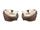 A tener en cuenta que la entrega del producto se hará a pied de calle. Déjate sorprender por el diseño curvilíneo de la colección WHITEHEAVEN con cojines Sofá 3 plazas : L201 x P101 x Alt. 66.5 cm - Sillón: L107 x P101 x Alt.66.5cm - Mesa de centro: D92 x Alt.35 cm Bandeja de cristal templado