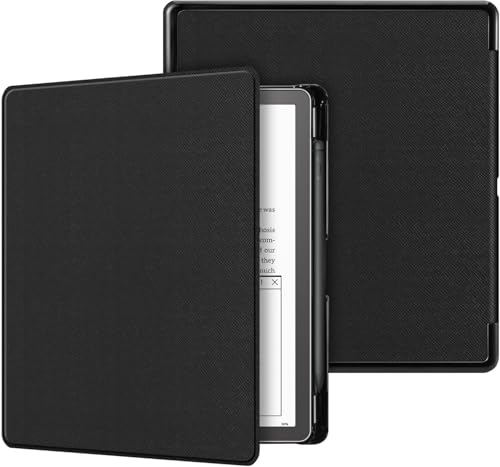Image of ProElite Case Cover for Kindle Scribe 10.2 inch Case, Slim Smart Flip case Cover for Amazon Kindle Scribe 10.2 inch with Pen Holder, Black