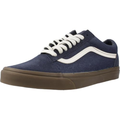 Vans Old Skool bleu homme 40 chaussure basse en toile épaisse